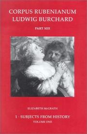 Cover of: Rubens' Subjects from History