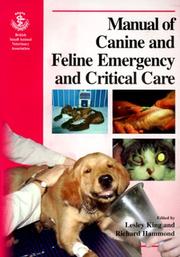 Cover of: Bsava Manual of Canine and Feline Emergency and Critical Care | 