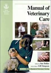 Cover of: BSAVA Manual of Veterinary Care