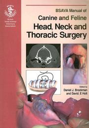 Cover of: BSAVA Manual of Canine and Feline Head, Neck and Thoracic Surgery (BSAVA Manual Series)