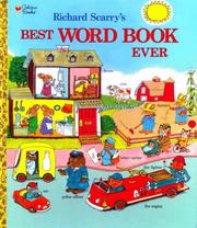 Cover of: Best Word Book Ever! by Richard Scarry
