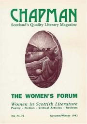 Cover of: Women's Forum - Women in Scottish Literature (Chapman Magazine)