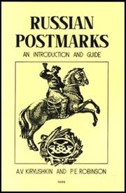 Cover of: Russian postmarks: an introduction and guide