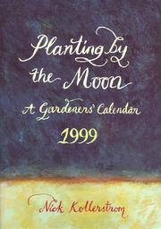 Cover of: Planting by the Moon: Gardener's Calendar