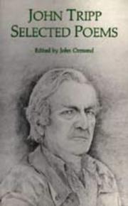 Cover of: John Tripp, selected poems by John Tripp