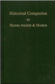 Cover of: Historical Companion by Hymns Ancient and Modern