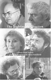 Cover of: The Nightingale Question: Five Poets From Saxony