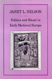 Cover of: Politics and ritual in early medieval Europe