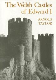 Cover of: The Welsh castles of Edward I by [edited by] Arnold Taylor.