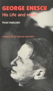 Cover of: George Enescu by Noel Malcolm