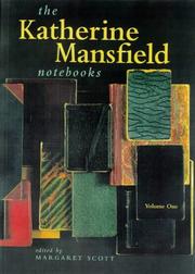 Cover of: Katherine Mansfield notebooks | Katherine Mansfield