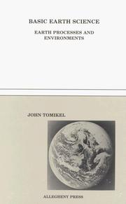 Cover of: Basic earth science by John Tomikel