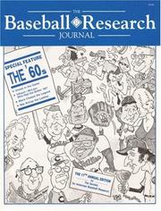 Cover of: The Baseball Research Journal, Volume 17