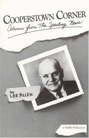 Cover of: Cooperstown Corner: Columns from the Sporting News, 1962-1969