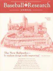 Cover of: The Baseball Research Journal, Volume 21