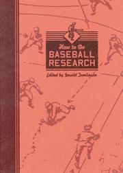 Cover of: How to do baseball research