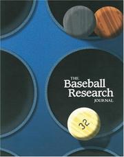 Cover of: The Baseball Research Journal, Volume 32