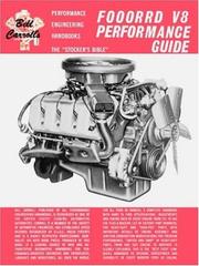 Cover of: Ford V8 Performance Guide: The Stocker's Bible (Bill Carroll's performance engineering handbooks)