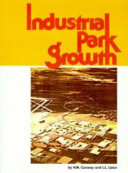 Cover of: Industrial park growth by H. McKinley Conway