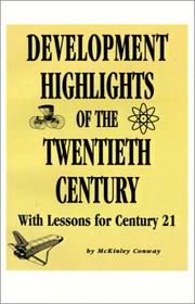Cover of: Development Highlights of the 20th Century