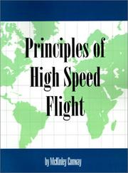 Cover of: Principles of High Speed Flight