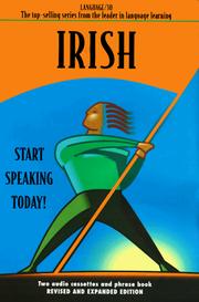 Cover of: Irish: Start Speaking Today! (Language 30)