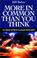 Cover of: More in common than you think