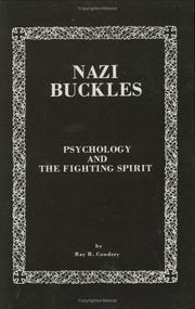 Cover of: Nazi buckles by Ray R. Cowdery