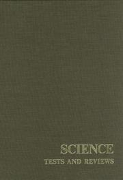 Cover of: Science tests and reviews by edited by Oscar Krisen Buros.