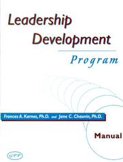 Cover of: Leadership Development Program by Frances A. Karnes, Jane C., Ph.D. Chauvin