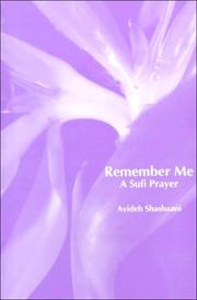 Cover of: Remember me by Avideh Shashaani