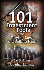 Cover of: 101 Investment Tools for Buying Low & Selling High