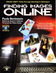 Cover of: Finding images online by Paula Berinstein