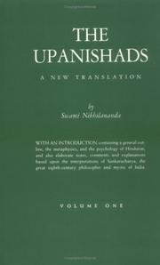 Cover of: The Upanishads, Vol. I-IV by Nikhilananda