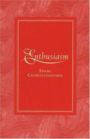 Cover of: Enthusiasm by Swami Chidvilasananda