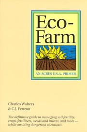 Cover of: Eco-farm by Charles Walters