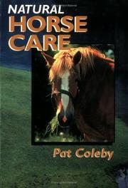 Natural Horse Care by Pat Coleby