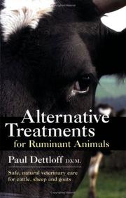 Cover of: Alternative Treatments for Ruminant Animals