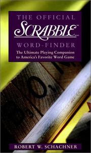Cover of: The official Scrabble brand word-finder by Robert W. Schachner