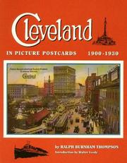 Cover of: Cleveland in Picture Postcards by Ralph Burnham Thompson