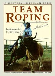 Team roping by Leo Camarillo