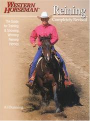 Cover of: Reining (Western Horseman Books)