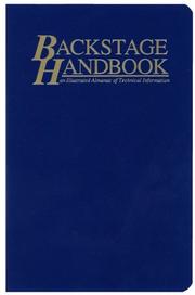 Cover of: The Backstage Handbook: An Illustrated Almanac of Technical Information