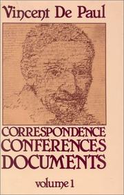 Cover of: Correspondence, conferences, documents