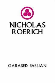 Cover of: Nicholas Roerich by Garabed Paelian