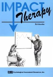 Cover of: Impact therapy by Edward E. Jacobs