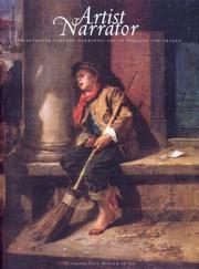Cover of: Artist As Narrator: Nineteenth Century Narrative Art in England And France