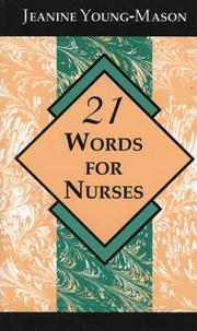Cover of: 21 words for nurses