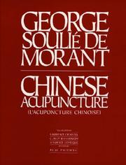 Cover of: Chinese acupuncture