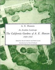 An Arcadian landscape by A. E. Hanson